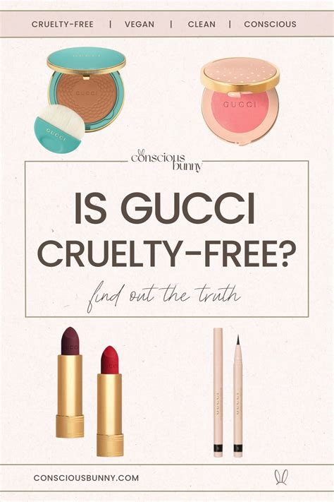 is gucci perfume cruelty free.